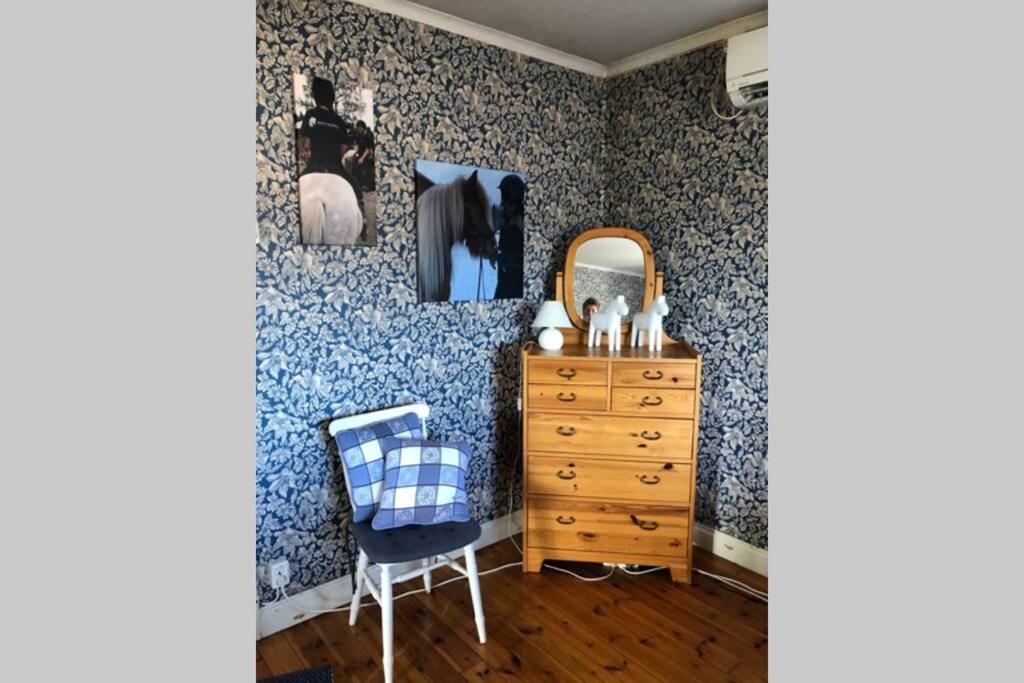 Egen Villa Pa Islandshastgard Riddarhyttan Esterno foto